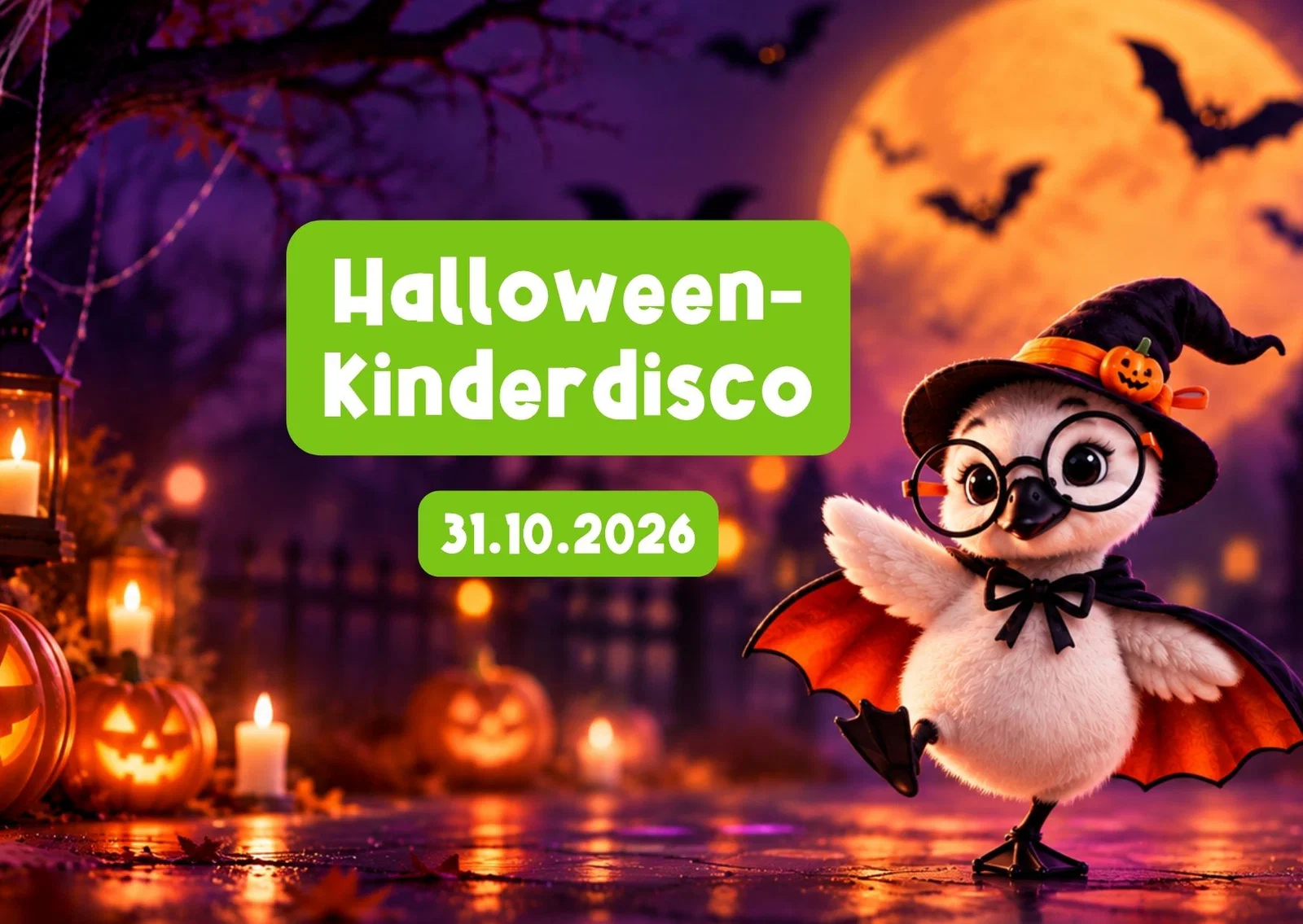 Halloween-Kinderdisco im FORUM