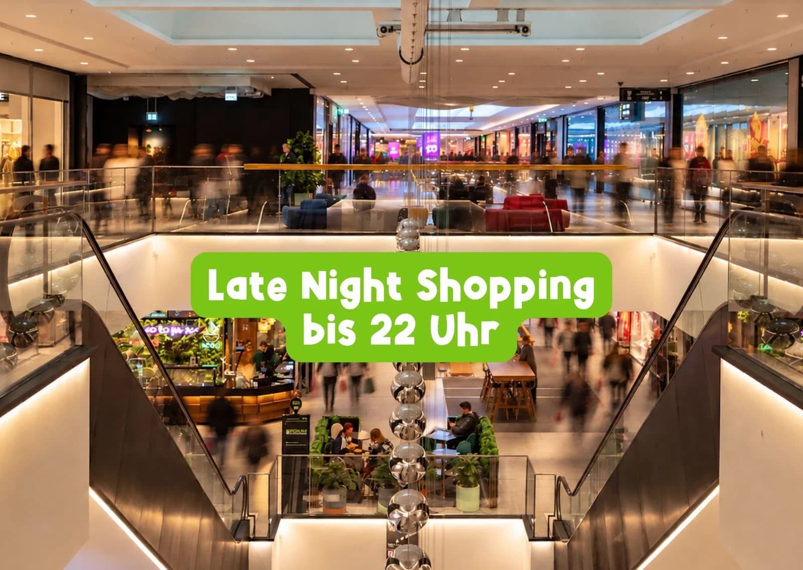 Late Night Shopping im FORUM