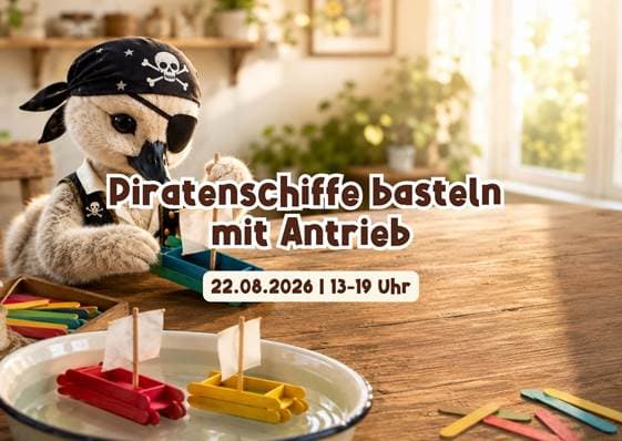 Piratenschiffe basteln im FORUM